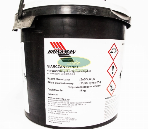 SIARCZAN CYNKU 5kg 24% BR