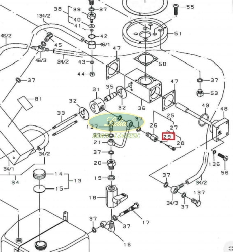 O-RING 3X1-VITON NA DYSZĘ PALIWA IGEBA