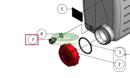 ADAPTER PRZEWODU PIONOWEGO 8-01-100.01 IGEBA
