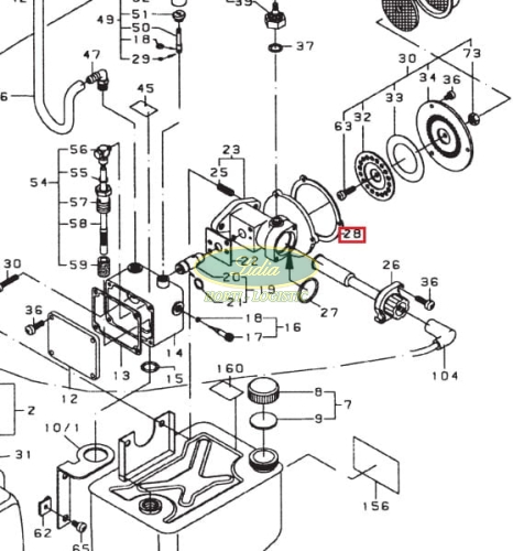 USZCZELKA ZIELONA 10-05-000.03 TF W 35 IGEBA