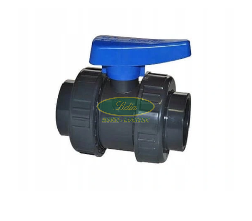 PVC BVD D-25 ZAWÓR KULOWY KW/KW