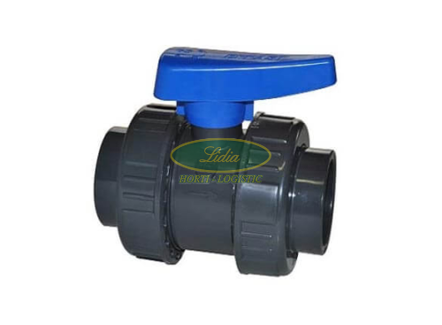 PVC BVD D-32 ZAWÓR KULOWY KW/KW