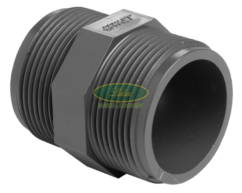 PVC NIE 1/2" GW/GW NYPEL 