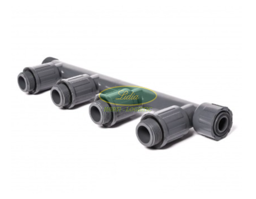 KOLEKTOR TELESKOP. 4 ZAWORY 1" RB 1201 GW