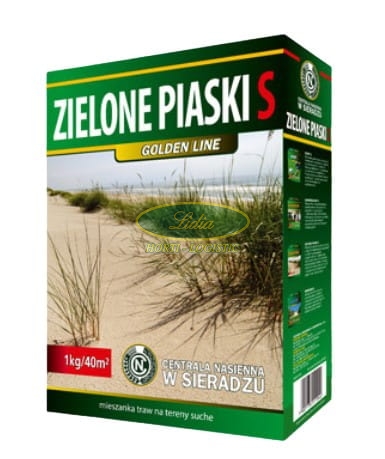 MIESZANKA TRAW ZIELONE PIASKI S 1kg