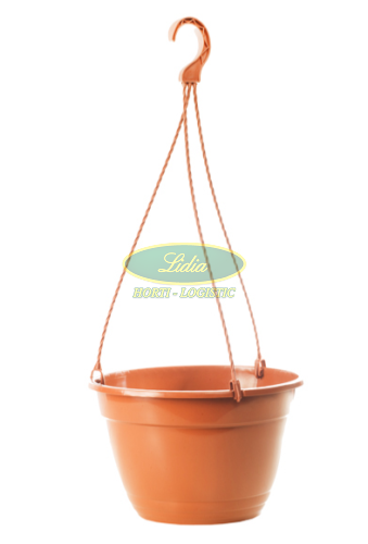 DONICZKA WISZĄCA TERAKOTA 25cm BEZ ZAWIESIA FLOSER