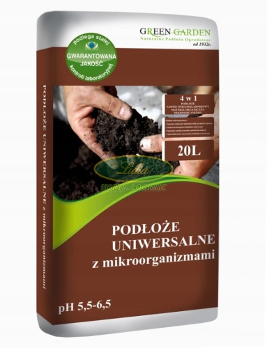 GG PODŁOŻE UNIWERSALNE 20L Z MIKROORGANIZMAMI