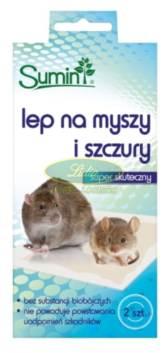 SUMIN LEP NA MYSZY I SZCZURY 2 szt