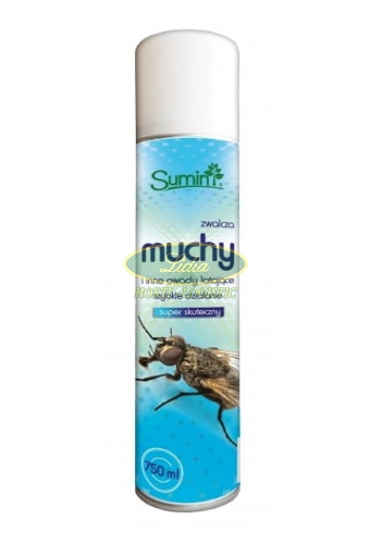 SUMIN AREOZOL NA MUCHY I INNE OWADY LATAJĄCE 750 m