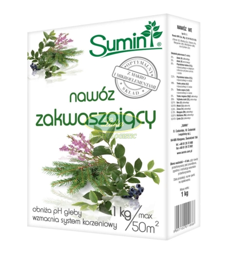 SUMIN NAWÓZ ZAKWASZAJĄCY 1 kg