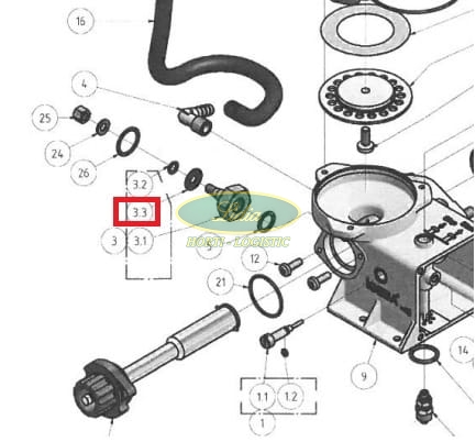 MEMBRANA ZAWORU 10-00-700.02 IGEBA