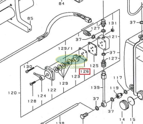 USZCZELKA ZAWORU CIECZY TEFLON 10-07-101.06 IGEBA