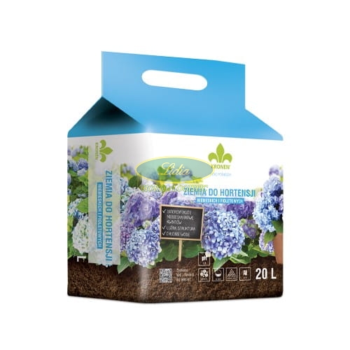 KRONEN ZIEMIA DO HORTENSJI NIEB- FIOL 20 L KOSTKA