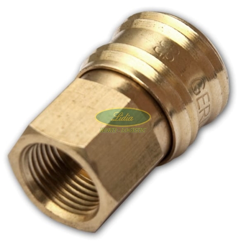 SZYBKOZŁĄCZE KOMPRESOR GW 3/8" MOSIĄDZ SE2-3SF