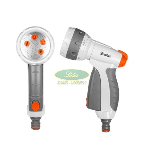 PISTOLET ZRASZAJĄCY 5-FUNKCJI BIAŁY WL-EN52M