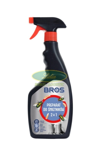BROS PREPARAT DO ŚMIETNIKÓW 2w1 500ml