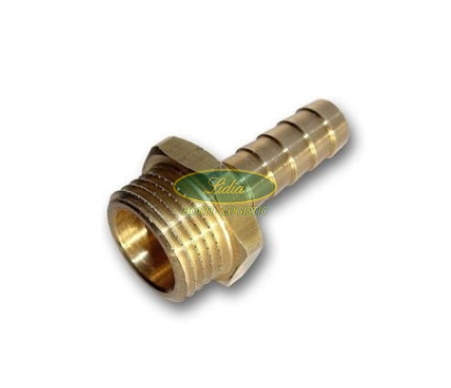 KOŃCÓWKA NA WĄŻ GZ 1/2"x14mm MOSIĄDZ
