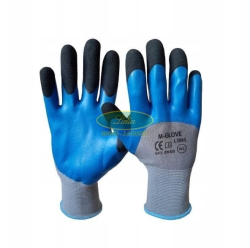 RĘKAWICE BLUE/BLACK FOAM rozm.10