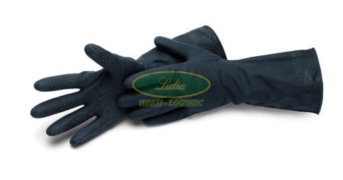 RĘKAWICE CLEANSTAR PRO LATEKSOWE CZARNE 8 M