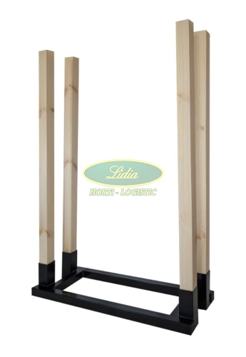 STOJAK NA DREWNO METALOWY 60cm BIG MD60