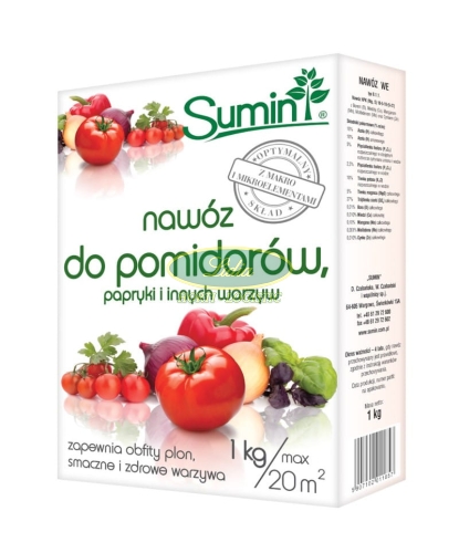 SUMIN NAWÓZ DO POMIDORÓW, PAPRYKI 1 kg