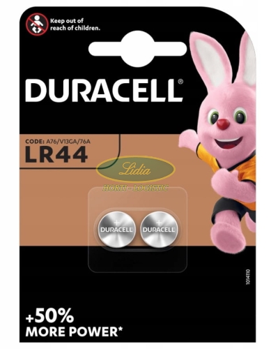 BATERIE DURACELL LR44
