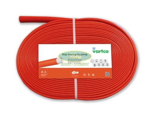 WĄŻ TŁOCZNY VARTCO 5/4" 32mm 10mb ORANGE