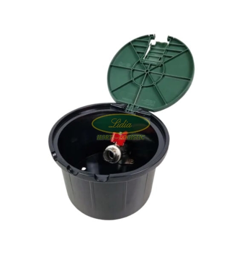 STUDZIENKA Z METALOWYM ZAWOREM PEŁNA ZIELONA