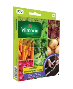 OGRÓDEK WARZYWNY NASIONA NA TAŚMIE 9X1,5m