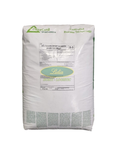 DELTACOTE SPORT & GREEN 25kg 2-3M 24-05-14 + 3MgO