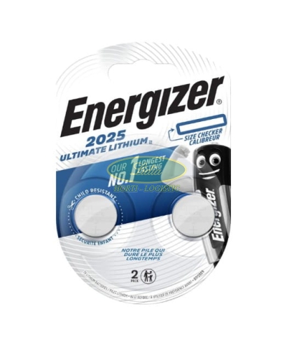 BATERIA ENERGIZER ULTIMATE LITHIUM CR2025 2szt.