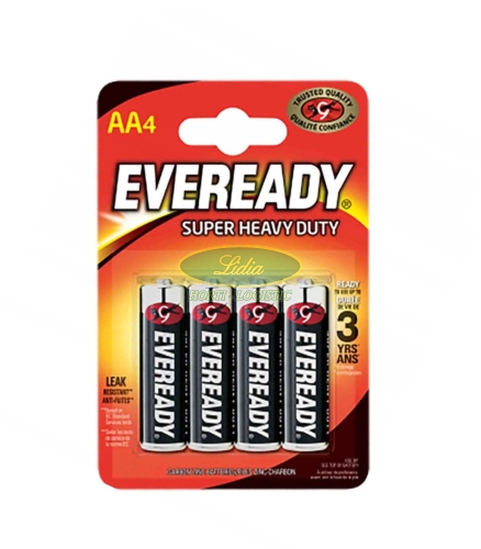 BATERIA EVEREADY SUPER HD AA R6 4 szt.