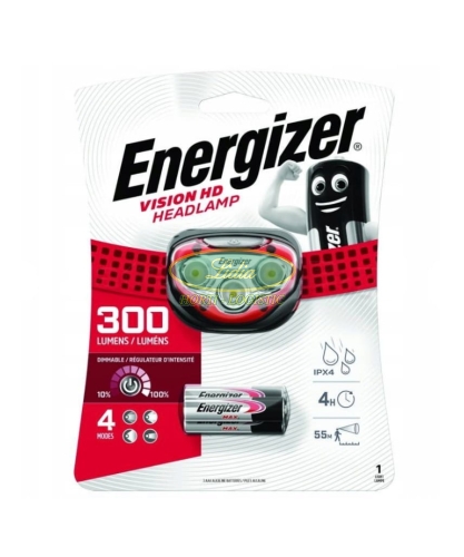LATARKA ENERGIZER (CZOŁOWA) VISION HD 300lm