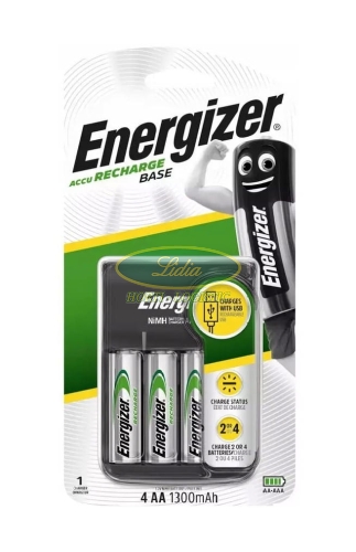ŁADOWARKA ENERGIZER BASE 4 AA 1300 mAh