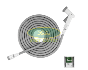 KOMPLET ZRASZAJĄCY SECRET HOSE 10m-30m SZARY
