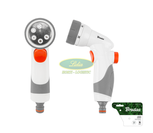 PIOSTOLET 6-FUNKCYJNY WHITE LINE