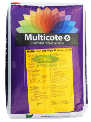 MULTICOTE HIGH K 6m 25kg 14-8-20+1,5+ME