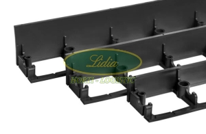 OBRZEŻE BORD 45/1000 CZARNE ST