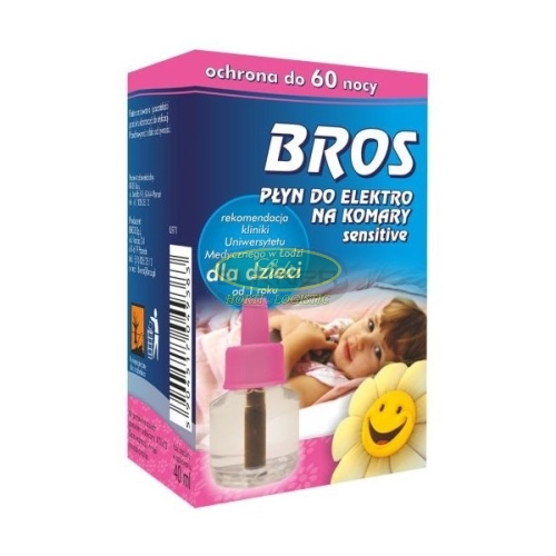 BROS PŁYN DO ELEKTRO NA KOMARY DLA DZIECI