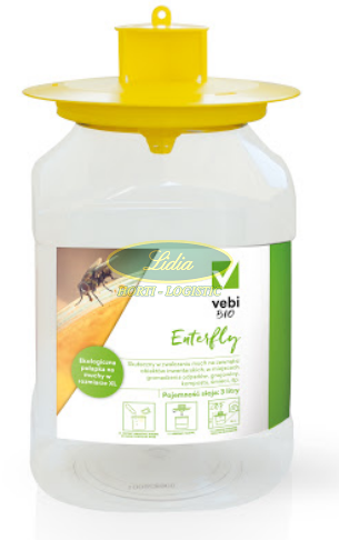 ENTERFLY PUŁAPKA NA MUCHY 3L