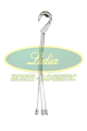 ZAWIESIE BIAŁE 46cm FLOSER#4