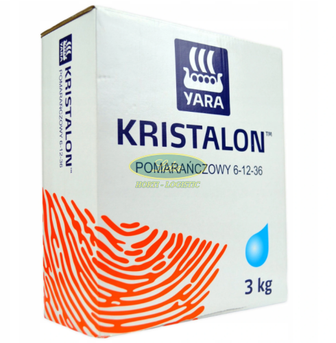 KRISTALON POMARŃCZOWY 3kg 6-12-36