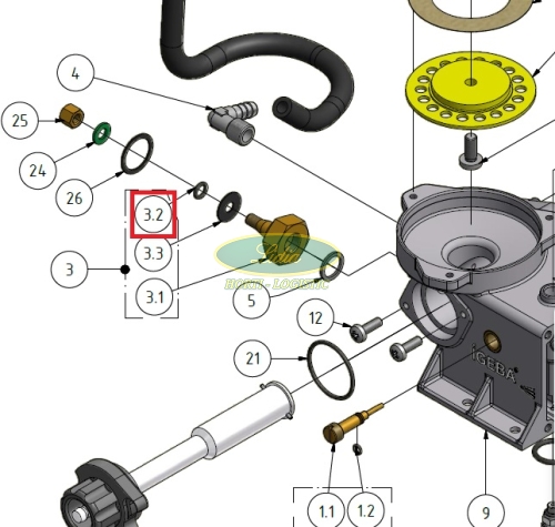 O-RING 5x1.5 VITON IGEBA