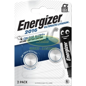 BATERIA ENERGIZER ULTIMATE LITHIUM CR2016 2szt.