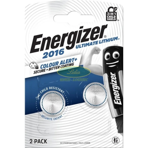 BATERIA ENERGIZER ULTIMATE LITHIUM CR2016 2szt.