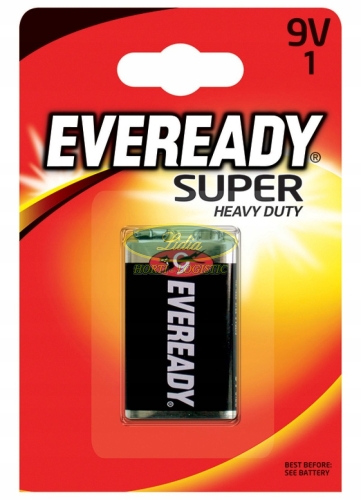 BATERIA ENERGIZER EVEREADY SUPER 9V-6F22 1 szt.