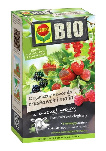 COMPO - BIO ORGANICZNY NAWÓZ DO TRUSKAWEK 750g