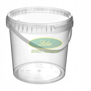 WIADRO TRANSPARENTNE 10L