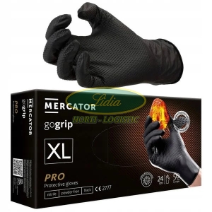 RĘKAWICE NITRYL GOGRIP CZARNE XL A50