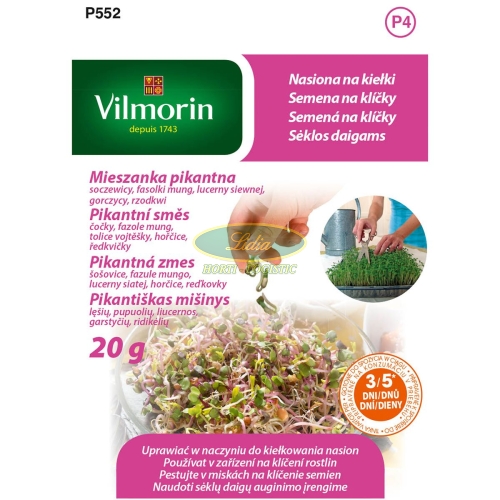 MIESZANKA NA KIEŁKI PIKANTNA 20g